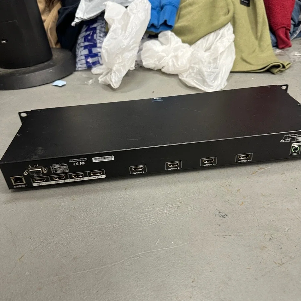 BINARY B120 HDMATRIX 4x4 HDMI Matrix Switcher 4K 4 Input 4 Output Rack Mountable